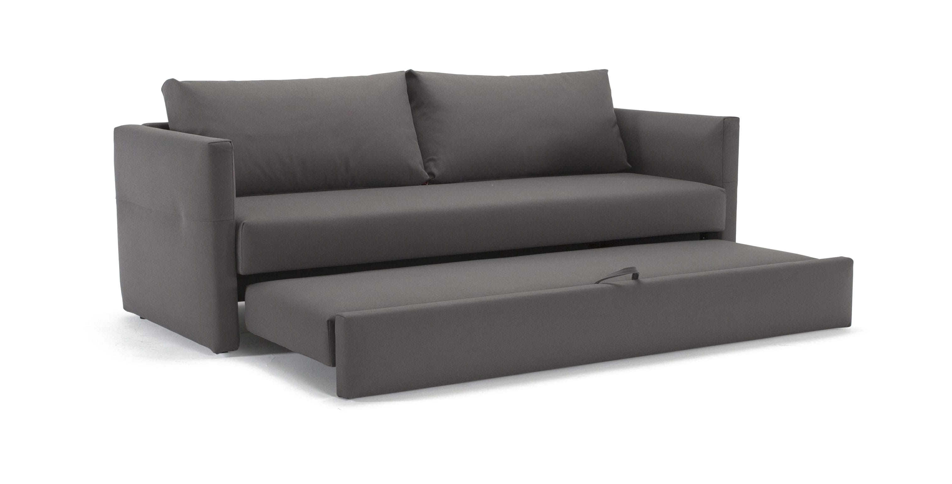 Toke Sofa Bed (Full Size) Coastal Seal Gray by Innovation