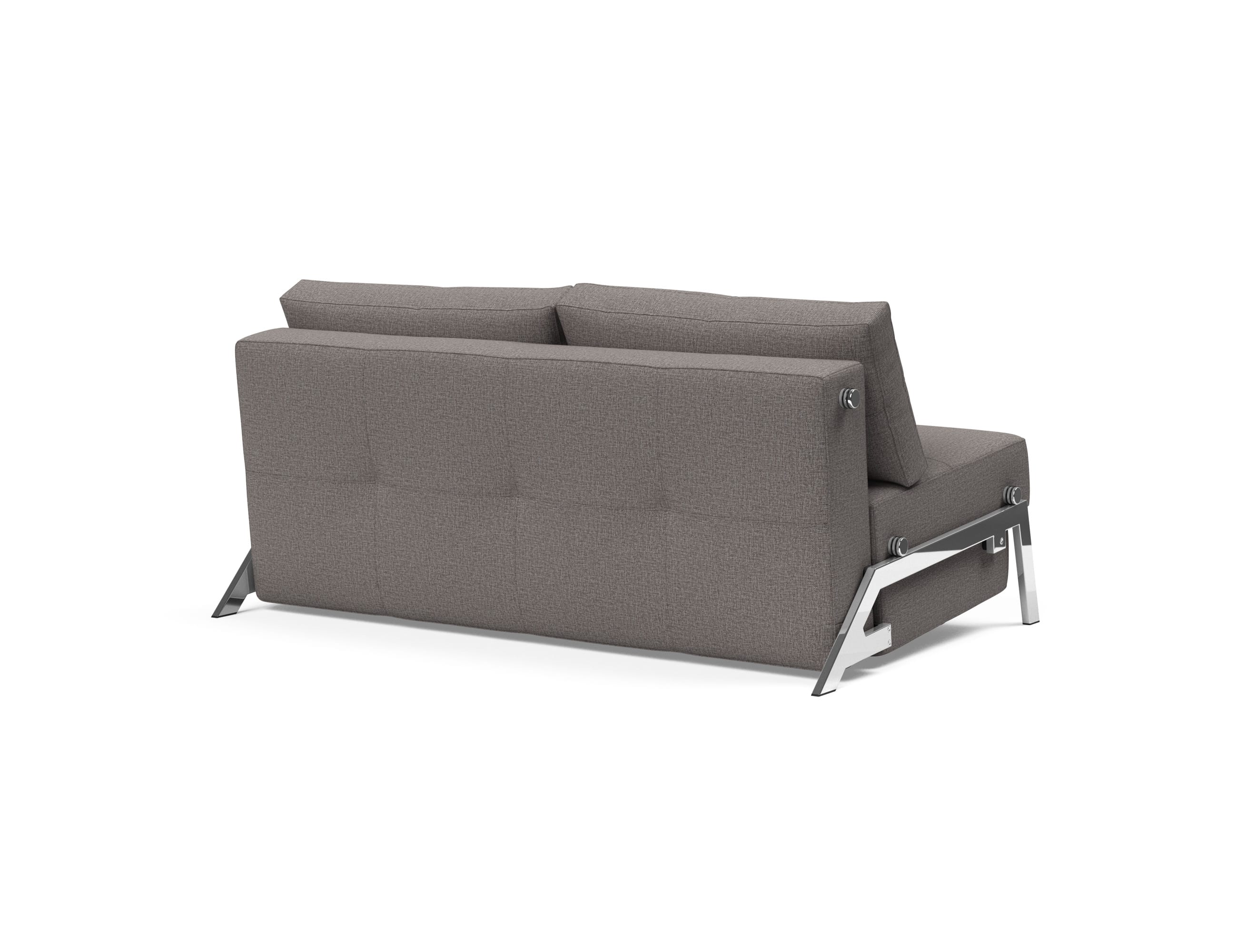 Cubed Deluxe Sofa Bed (Queen Size) Mixed Gray by Innovation