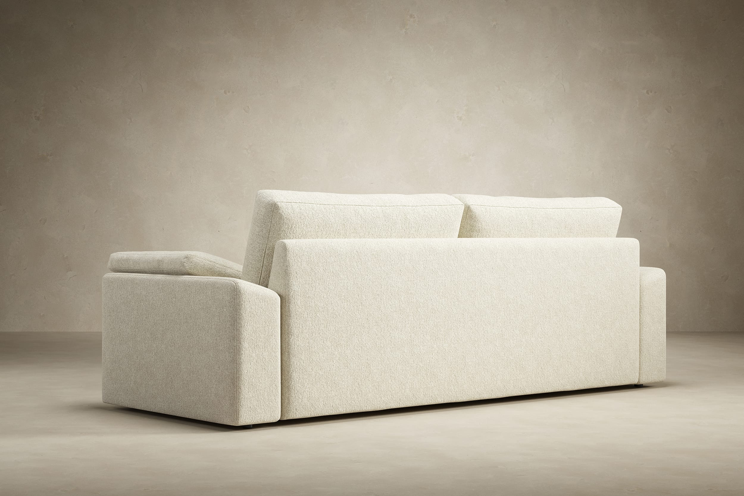 Vilander arm style options and upholstery detail