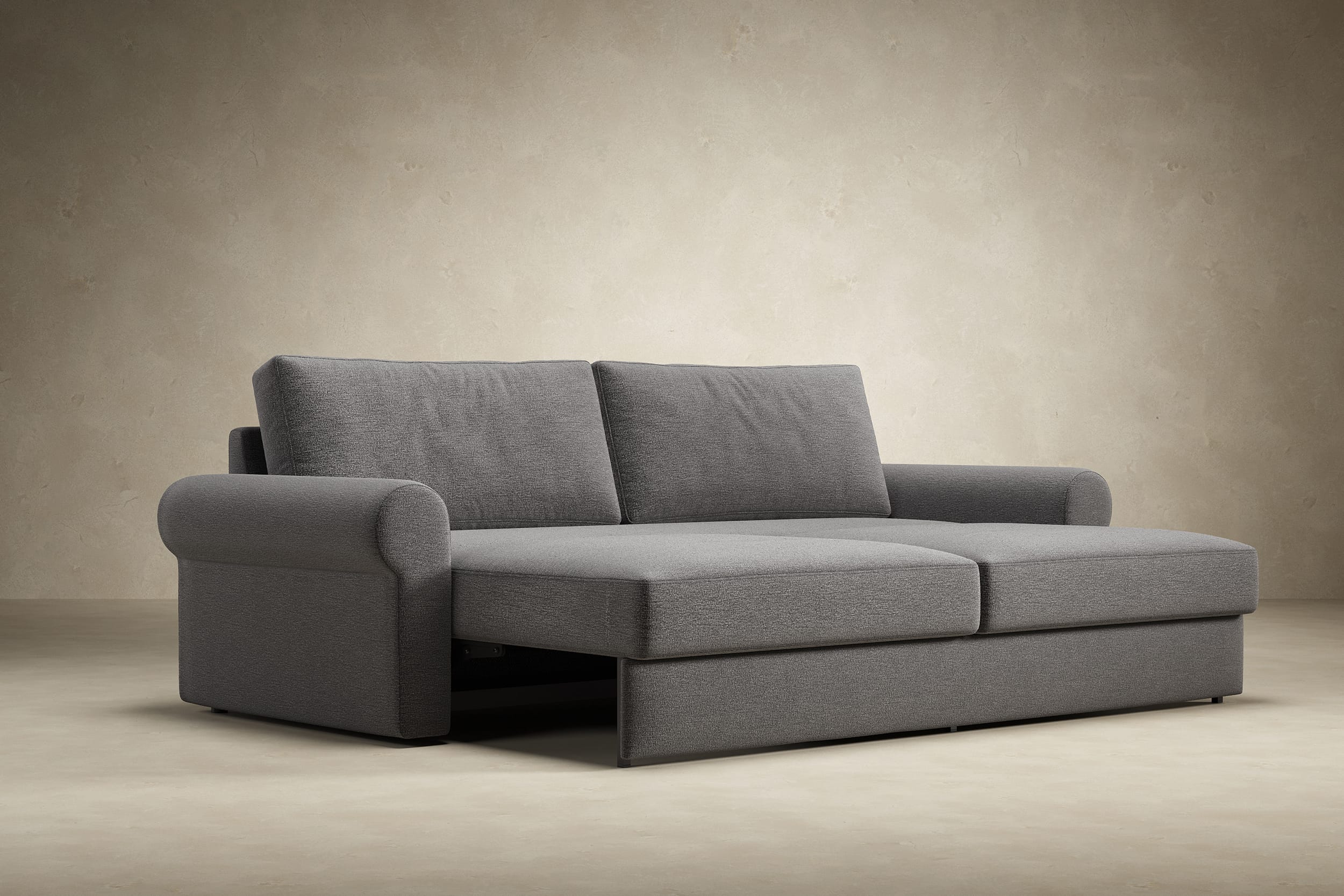 Vilander sleeper sofa converting from sofa to bed