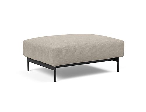 Malloy Ottoman Kenya Gravel by Innovation