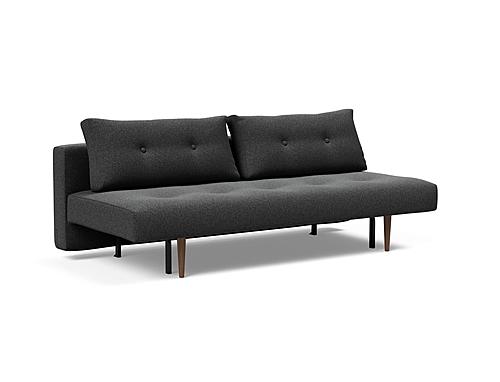 Recast Plus Sofa Bed (Full Size) Boucle Charcoal by Innovation