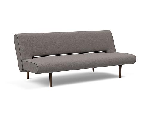 Unfurl Sofa Bed Heavy Natch Mixed Dance Gray by Innovation