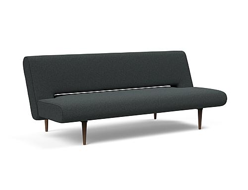 Unfurl Sofa Bed Heavy Natch Boucle Black Raven by Innovation