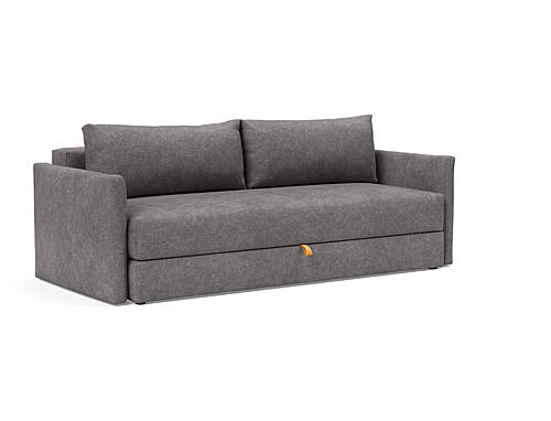 Tripi Sleek Sofa Bed (Queen Size) Avella Warm Gray by Innovation