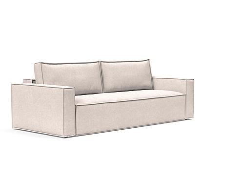 Newilla Standard Sofa Bed (Full Size) Adario Basmati by Innovation