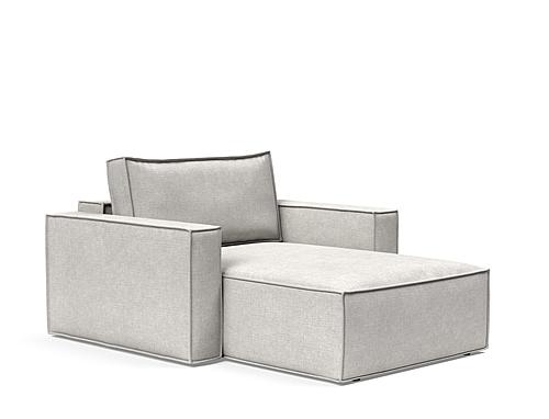 Newilla Standard Lounger Chair Adario Fog by Innovation