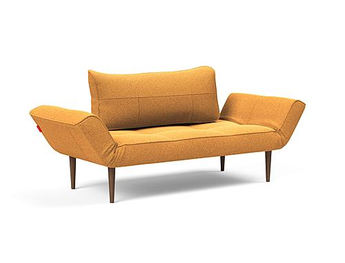 Zeal Deluxe Daybed Sofa Bed Boucle Ochre by Innovation