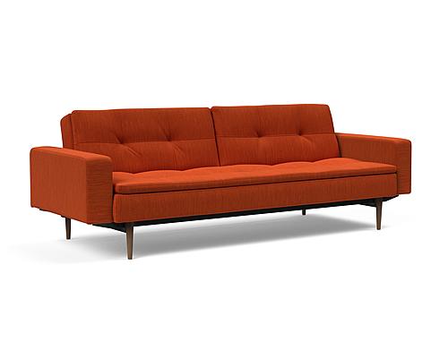 Dublexo Deluxe Sofa Bed w/Arms Elegance Paprika by Innovation