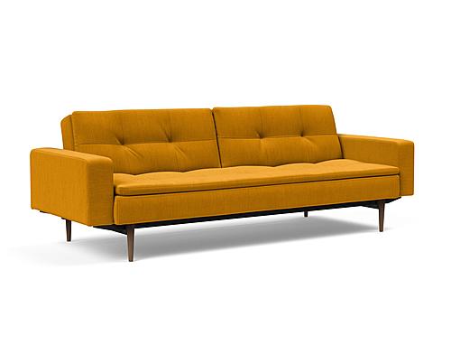 Dublexo Deluxe Sofa Bed w/Arms Elegance Burned Curry by Innovation