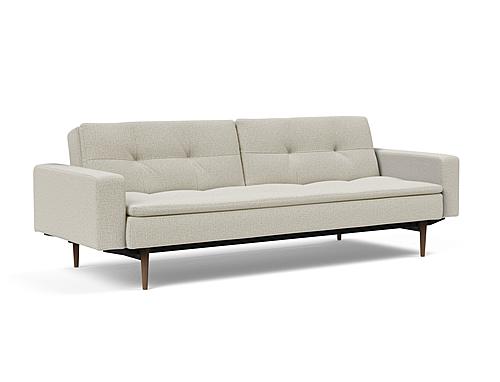 Dublexo Deluxe Sofa Bed w/Arms Mixed Dance Natural by Innovation