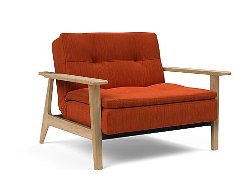 Dublexo Deluxe Chair w/Frej Arms Elegance Paprika by Innovation