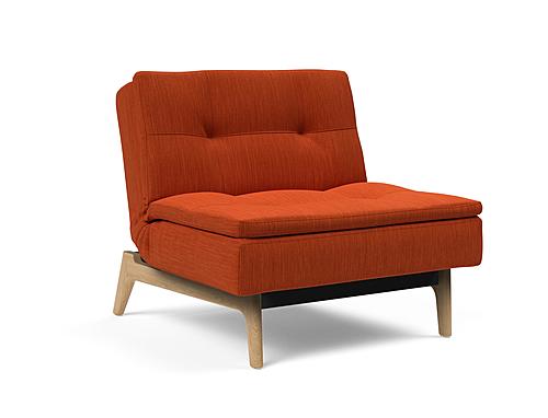 Dublexo Deluxe Chair w/Eik Legs Elegance Paprika by Innovation