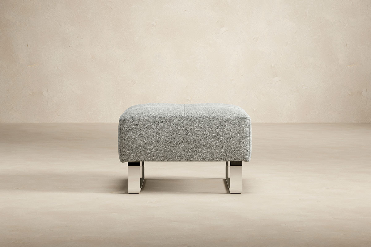 Deluxe Excess ottoman styled with a matching D.E.L. sofa bed