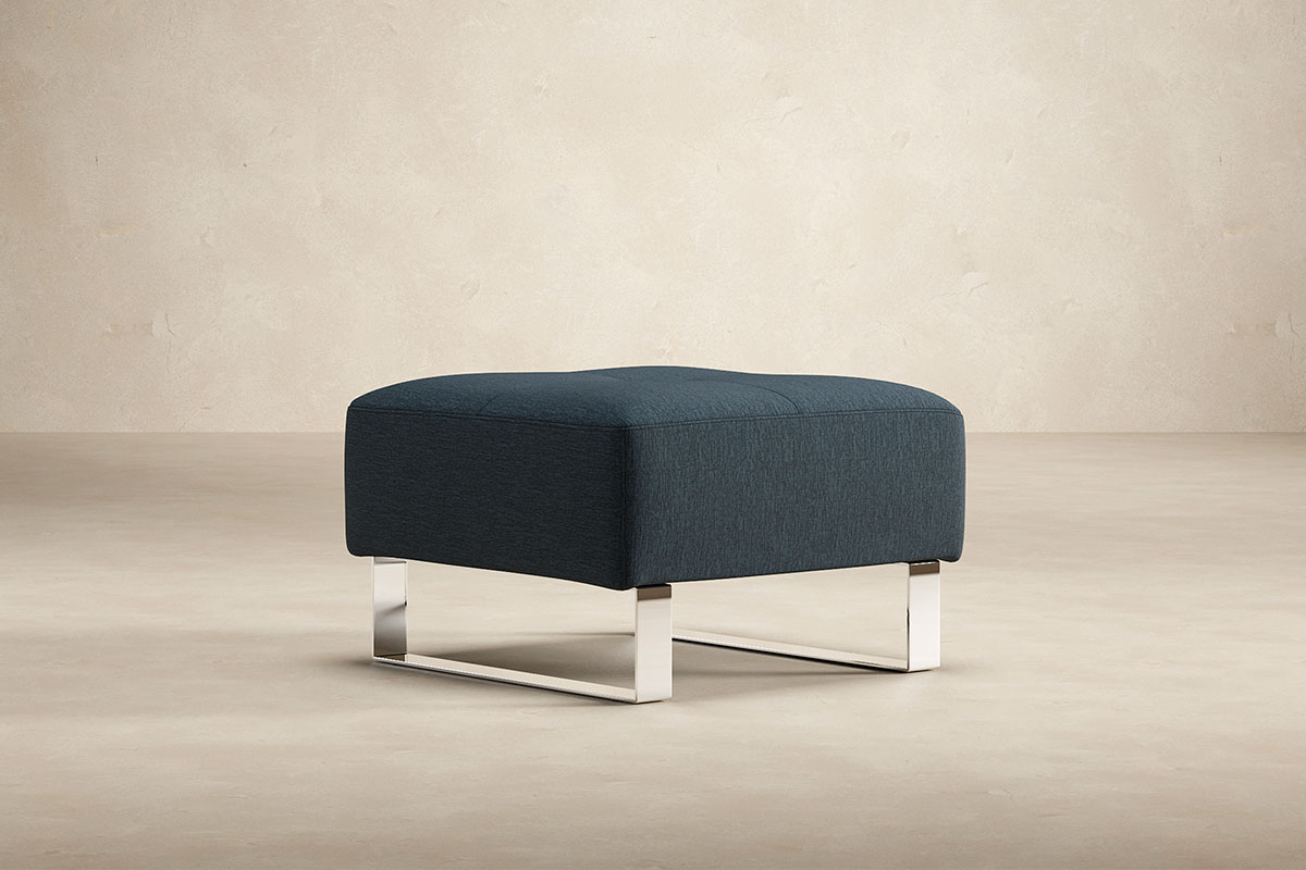 Deluxe Excess ottoman in a living room setting